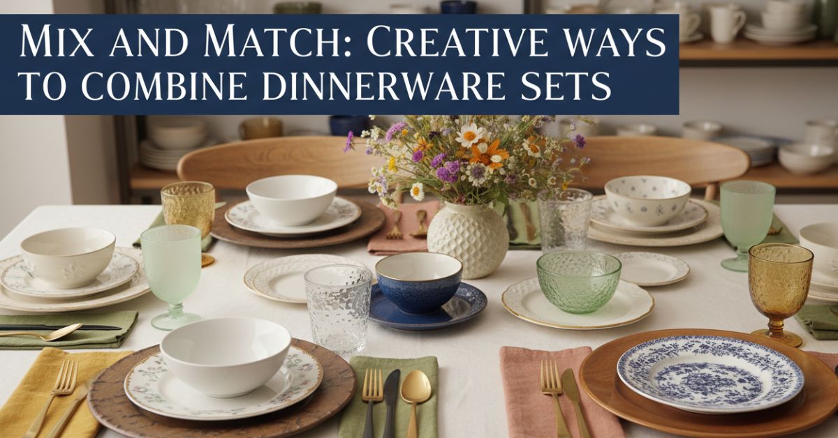 Creative Ways to Combine Dinnerware Sets
